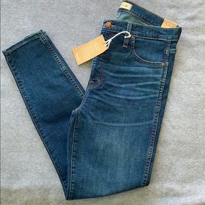 NEW- Madewell High Rise Skinny Jean